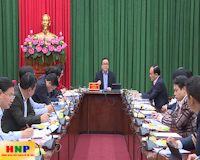 Tiểu ban Văn kiện Đại hội Đảng bộ TP Hà Nội lần thứ XVII họp phiên đầu tiên